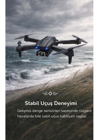 Resim Akıllı Uçuş Modlu Mini Drone - Hd Kamera Ve Stabilizasyon Özellikli Başlangıç Seviyesi Drone 