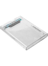 Resim Concord C703 USB 3.0 Şeffaf Kasa Hardisk Kutusu 2.5 Inç Sata/hdd/ssd Uyumlu 