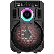 Resim Sunix 20W 2400 Mah Kablolu Mikrofonlu Bluetooth Hoparlör BTS-420 