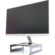 Resim Hansdo Monitör Standı - Laptop Standı - Monitör Yükseltici - Metal - Siyah - SMS2BL 