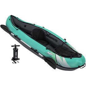 Resim Bestway Hydro-Force Ventura Elite X1 65118 Tek Kişilik Şişme Kano Seti 280x86 cm 