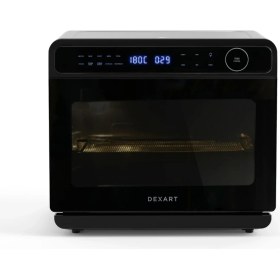 Resim Dexart Steami 11-In-1 Multifunctional Buharlı Fırın 21-30 lt Siyah Renkli Kompakt Tasarım 