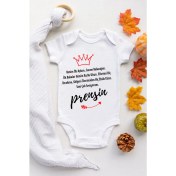 Resim Limon Ilk Babalar Günün Prensin Desenli Organik Çıtçıtlı Body 