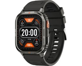 Resim Wiwu SW05 Watch Ios ve Android Uyumlu Tft Ekranlı IP68 Sertifikalı Akıllı Saat Siyah 