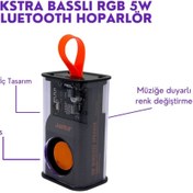 Resim YNS İLETİŞİM Sunix Bts-74 Taşınabilir Ekstra Basslı 5W Bluetooth Hoparlör 