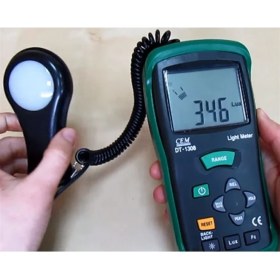Resim Cem DT-1308 Işık Ölçer Lüksmetre 