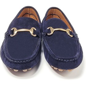 Resim John May Erkek Oxford/ayakkabı Tz-13804 46 Navy Blue Süet 