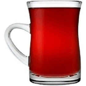 Resim Paşabahçe 55613 Mila Büyük Çay Bardağı 12'li 145 CC Şeffaf 