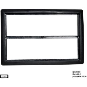 Resim Genel Markalar Oto Teyp Çerçeve Megane 2 Double X-33 