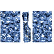 Resim Kt Grup Kamuflaj Playstation 5 Slim Kasa Disk Versiyon Modern Sticker Kaplama Seti 