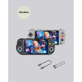 Resim ZERO LAND Aksiyon Oyun Konsolu RGB Aydınlatmalı Hızlı Şarjlı Nintendo Switch İçin Tek Oyuncu Desteği 