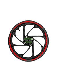 Resim Şık Tasarım Motosiklet Jant Şeridi Reflektör Kırmızı Honda Pcx Uyumlu Sağ-sol/ön-arka Beyaz 