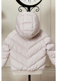 Resim Benitto Kids Erkek Bebek Kapüşonlu Kışlık Mont 51332 Bej 