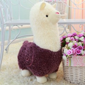 Resim Alpaca doll plush toy - Green / 55cm 