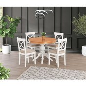 Resim Natural 100 100+30 Fiskos Açılabilir Masifli Masa Natural 