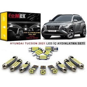 Resim Femex Hyundai Tucson 2021 Sonrası Led İç Aydınlatma Ampul Seti Femex 