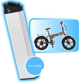 Resim Byqee | JEEP RX5 Elektrikli Bisiklet Batarya (Orjinal Yenilenmiş Kasa) 