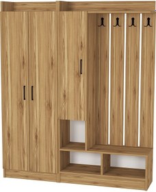 Resim Kalender Dekor Lityum-1-3 Lty04 Portmanto Vestiyer Ayakkabılık 