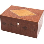 Resim Kahve Desenli Humidor 