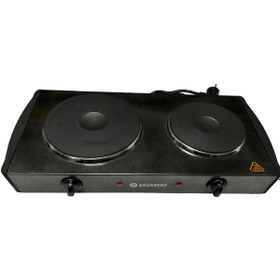 Resim GRÜNBERG Grünberg Elektrikli İkili Plate Ocak Uyumlu 