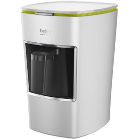 Resim Beko Bkk 2300 Mini Tekli Beyaz Kahve Makinesi 