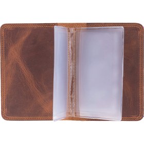 Resim BloominBag Drive Heritage Brown Deri Ruhsat Kılıfı 