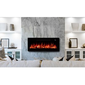 Resim ZAYA Pagla 130 Cm - Isıtıcılı - Elektrikli Şömine 