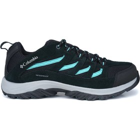 Resim Columbia Crestwood Waterproof 20998810-10 Kadın Outdoor Ayakkabı Siyah Mavi 