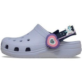 Resim Crocs Imagination Lights Backstrap Clog Unisex Çocuk Terlik 211892 Lila 