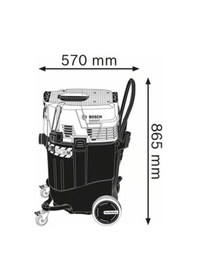 Resim Bosch Professional GAS 55 M AFC Islak/Kuru Elektrikli Süpürge - 06019C3300 