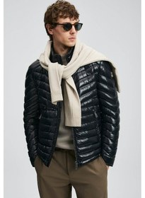 Resim Lufian Luc Kaz Tüyü Siyah Erkek Mont 112120238 Siyah 