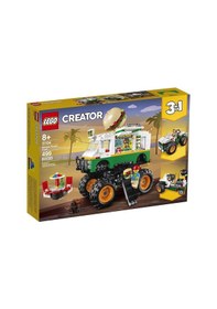 Resim LEGO Creator 31104 Canavar Hamburger Kamyonu 499 Parça 