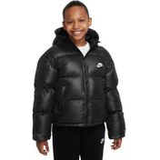 Resim Nike K Nsw Tf Rpl Hgh Synfl Jkt Ult Çocuk Mont Siyah 