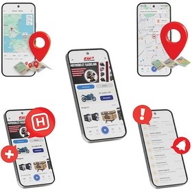 Resim Gp Garaj Tkp001 Motosiklet Takip Ve Güvenlik Sistemi + Siren Alarm Modülü + 2 Yıllık Lisans 