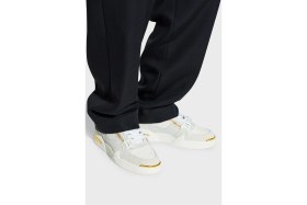 Resim Giuseppe Zanotti Fermuar Detaylı Deri Sneaker Ayakkabı Erkek Ayakkabı RU50015 