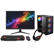 Resim Raxius Suncom Gaming SG1-154-S012 AMD Ryzen 5 5500 32 GB RAM 1 TB SSD RX580 19" W11 Pro Masaüstü Oyun Bilgisayarı 