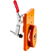 Resim Homyl Kapı Menteşe Jig Delik Matkap Kılavuzu Sabitleme Klipsi 