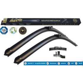Resim Maxtel 12109404 Sılecek Supurgesı Muz Bmw X5 X6 2007 2011 24+20 600mm+500mm 