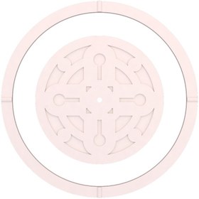 Resim MOTİFPİYER Lamba Tavan Göbeği-Yuvarlak-18-86cm-Dış Çitalı 