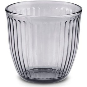 Resim Karaca Gordes 6'lı Cam Su Bardağı 290 ml Antrasit 