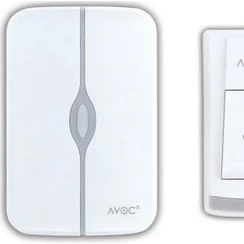 Resim Uzaktan Kumandalı 100 Metre Etkili 36 Melodili Wireless Kablosuz Kapı Zili 1 Panel 1 Buton 