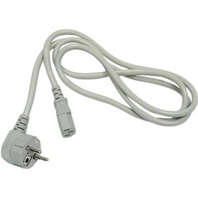 Resim Bilgisayar Power Kasa Güç Kablosu 1.5 M 0.75Mm² Gri 