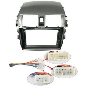 Resim Toyota Corolla 2007-2012 Android Teyp Çerçeve 9 Inch - Soket - Canbus 
