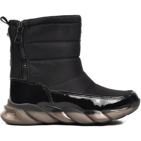 Resim Siyah Rugan Kadın Kar Botu Dmk-z001 Z Siyah Rugan 