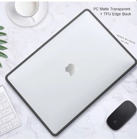 Resim Macbook Uyumlu Air 15 İnç M2 A2941 Kılıf 2023 Hava 13.6 A2681 13 İnç M1 Çip Dizüstü Transparent-black Air 15.3 2024 A3114 Kılıf 
