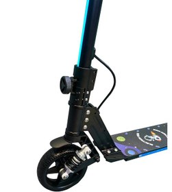 Resim ELECTRON Elektrikli Çocuk Scooter - 130W, LED Işıklı, Amortisörlü (Dizlik ve Dirseklik Hediyeli) 