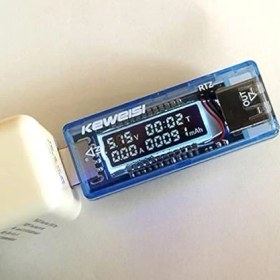 Resim Keweisi USB Tester Akım Ölçer Voltmetre Ampermetre 