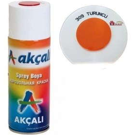 Resim Akçalı Sprey Boya 400 Ml 309 Turuncu Diğer 