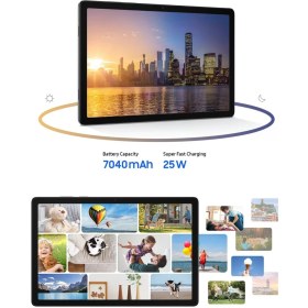 Resim Samsung Galaxy Tab A11+ 8 GB Ram 256 GB Hafıza Tablet Seti (Klavye & Mouse + Şarj Adaptörü) 