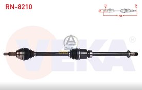 Resim Clio 4 Sağ Ön Aks Komple Otomatik (Edc) Vites 